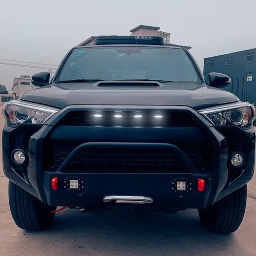 Vista 7 de Seven Sparta 4 luces LED para parrilla compatibles con Toyota 4Runner 2014-2024 TRD Pro Grille y SR5 2014-2019, Premium, Limited, TRD Off-Road