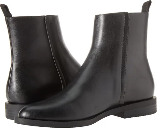 Vista 6 de Tienda Essentials Botines planos con cremallera exterior para mujer