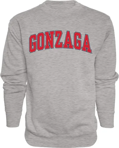 Vista 40 de Blue 84 NCAA para hombre Sudadera de cuello redondo con nombre de equipo jaspeado en color oscuro