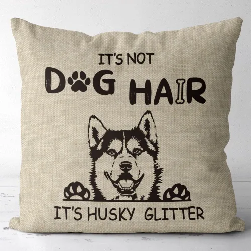 Vista 3 de Funda de almohada de lino con corazón de perro salchicha, 18 x 18 pulgadas, funda de cojín decorativa de lino y algodón para sofá o cama