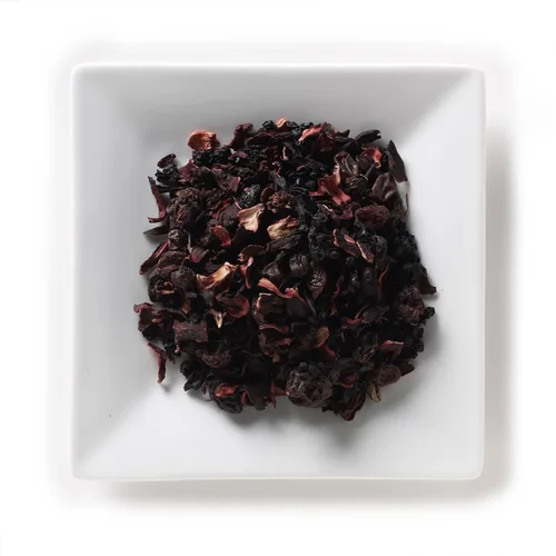 Vista 2 de Mahamosa - Té de frutas de grosella negra, 2 onzas, mezcla de té de frutas de hierbas hojas sueltas