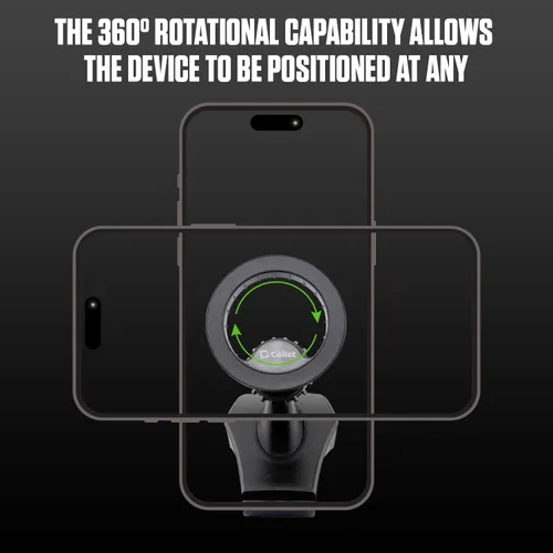 Vista 4 de Cellet Soporte de teléfono para Tesla Model Y y Model 3, compatible con Tesla Model 3 y Tesla Y (PH211)