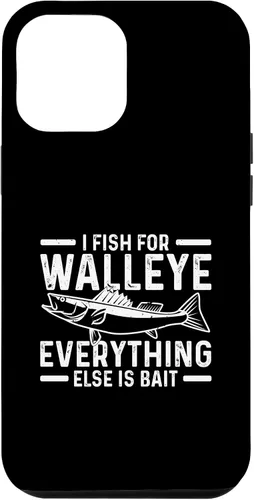 Vista 6 de Funda para iPhone 15 I Fish For Walleye Fishing Walleye Fisherman