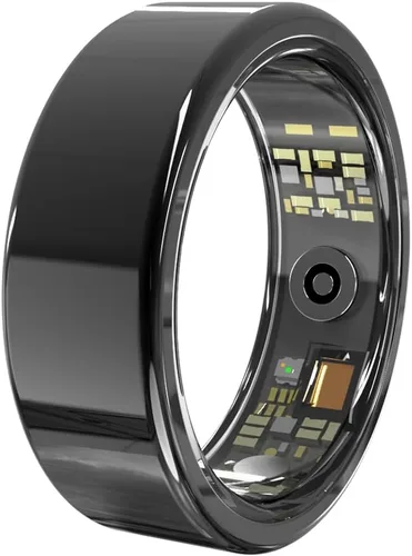 Anillo de salud inteligente, rastreador de actividad física con frecuencia cardíaca, oxígeno en sangre, presión arterial, monitoreo del sueño y