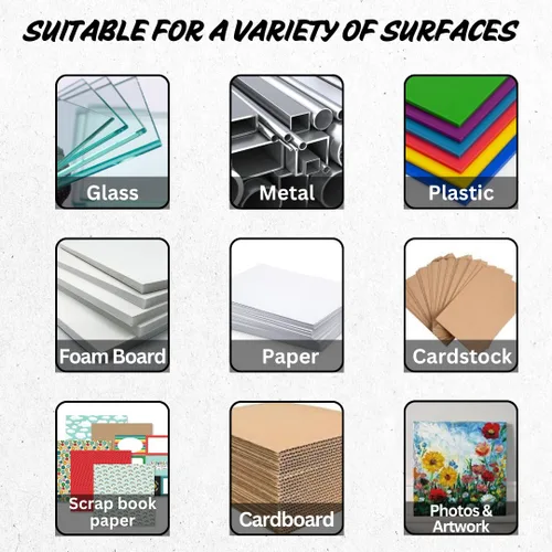 Vista 8 de ATG-7502 ATG Cinta (cinta adhesiva de transferencia sin ácidos): 2 mils 1/4" x 36yds (paquete de 12)