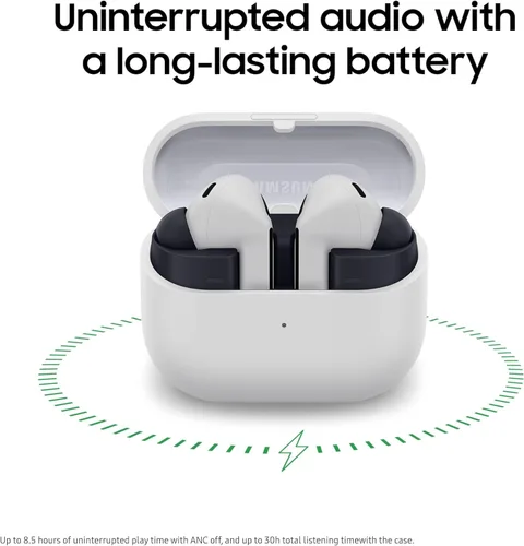 Vista 5 de Samsung Galaxy Buds 3 FE (2025) Auriculares Bluetooth inalámbricos Gris