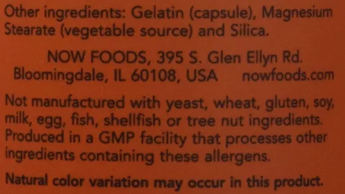 Vista 3 de Raíz de jengibre 550 mg 100 cápsulas (paquete de 2)