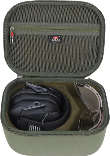 FBLFOBELI Hard Case for Walker's Razor Slim/Howard Leight Shooting Ear Protection Electronic Shooting Muffs Earmuff