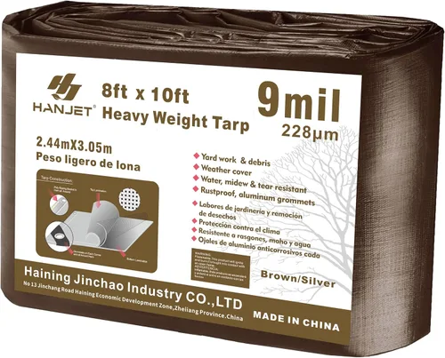 Vista 32 de lona impermeable duradera para cubierta, para camping, jardín, azul/verde militar, Verde