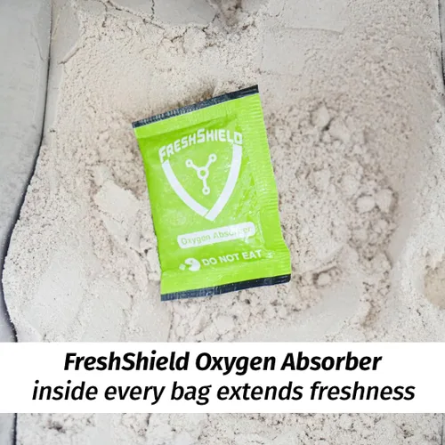 Vista 4 de Syntrax Nutrition, crema micelar fresca, caseína micelar nativa, batido de fresa, 2 libras.