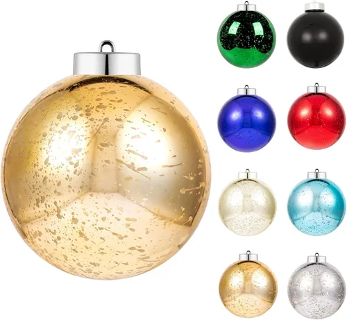 Vista 10 de XmasExp - Bolas de Navidad para colgar (34 unidades, irrompibles)