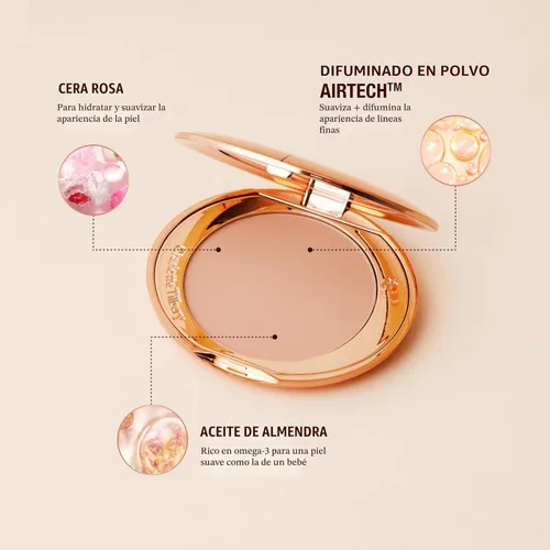 Vista 6 de Charlotte Tilbury Polvo de acabado impecable con aerógrafo