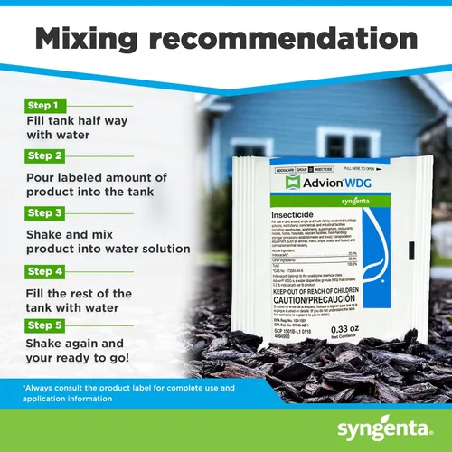 Vista 5 de Syngenta - Insecticida Advion WDG - Paquete de 0.33 oz