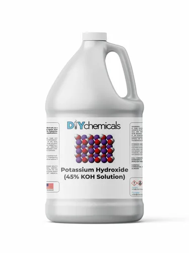 Vista 3 de DIYChemicals Hidróxido de potasio líquido 45% - (KOH 45%) (1 galón)