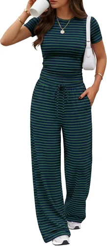 Vista 36 de Trendy Queen Conjunto de descanso de verano de 2 piezas a juego con Avena Gris