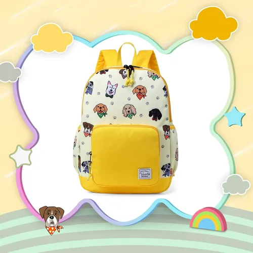 Vista 7 de VASCHY - Mochila preescolar para niños y niñas, liviana, resistente al agua, con correa en el pecho