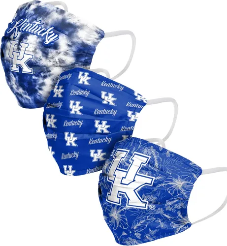Vista 9 de FOCO - Cubrebocas reutilizable y lavable con logo del equipo NCAA para el partido