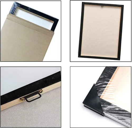 Vista 3 de Lienzo decorativo para pared, decoración formal de sala de estar, póster de arte de mapa de Venezuela, impresión artística de pared en blanco