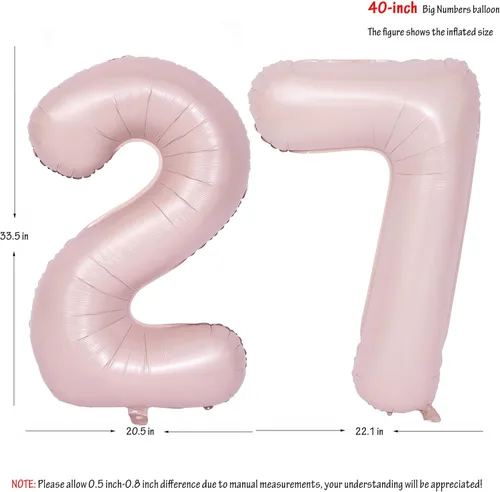 Vista 18 de Globos de 40 pulgadas con números de caramelo, papel de aluminio de helio, globos de látex de Mylar para fiesta de cumpleaños, decoración digital 0