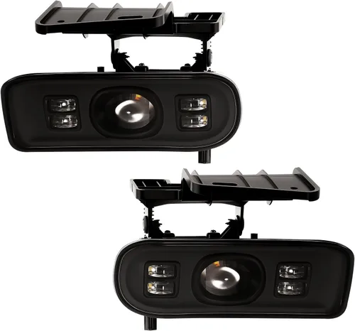 Vista 43 de Conjunto de luces antiniebla para Silverado 1999-2002 1500 2500/2001 2002 Silverado 1500HD 2500HD 3500/2000-2006 Tahoe Suburban 1500 2500