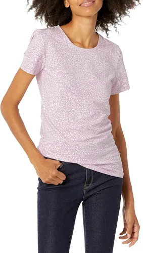 Vista 3 de Tienda Essentials Women's Classic-Fit Short-Sleeve Crewneck T-Shirt, Multipacks