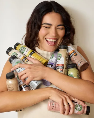 Vista 2 de Remedy Organics Surtido variado de 10 paquetes Batidos de proteínas a base de plantas, listos para beber USDA orgánico, sin gluten, sin lácteos