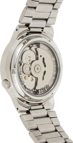 Vista 2 de SEIKO SNKA01K1 5 - Reloj automático de acero inoxidable con esfera blanca para hombre Blanco Reloj de cuarzo cuerda automática