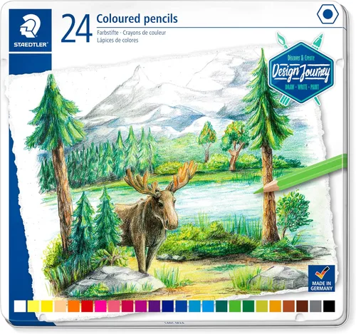 Vista 8 de Staedtler Lápices de colores, juego de arte premium, 12 colores surtidos, 146C C12