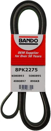 Vista 82 de Bando USA 8PK710 Correa de serpentina de calidad OEM