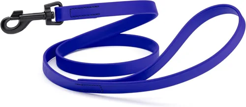 Vista 82 de Dogline Biothane - Correa impermeable para perro, correa de nailon con revestimiento fuerte, con herrajes negros, a prueba de olores, fácil