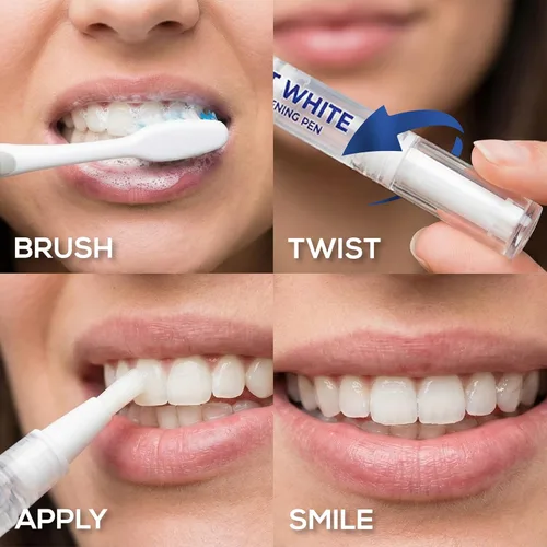 Vista 5 de Venus Visage Award Winning Teeth Whitening Pen, 10+ Uses - Teeth whitening Gel Professionally formulated - Best Teeth whitening kit Teeth Whitener