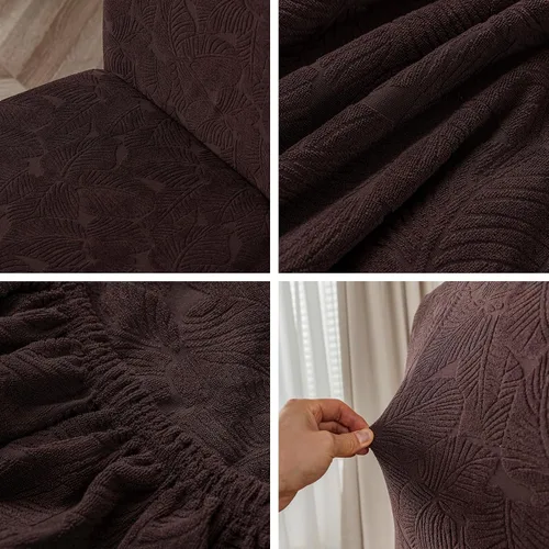 Vista 32 de Fundas impermeables para sillas de comedor, fundas elásticas para sillas Parsons, para comedor, cocina, funda protectora para silla de comedor