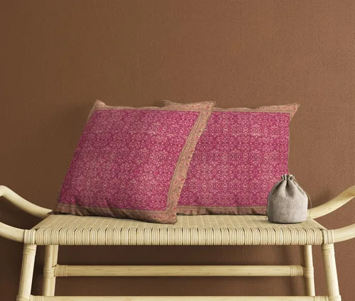 Vista 5 de 2 Pack Pattern Handmade Kilim Cushion Cover Ethnic Pattern Farmhouse Soft Pillow Cover Washable Printed Home Dekor Decorations Bedroom Living Room