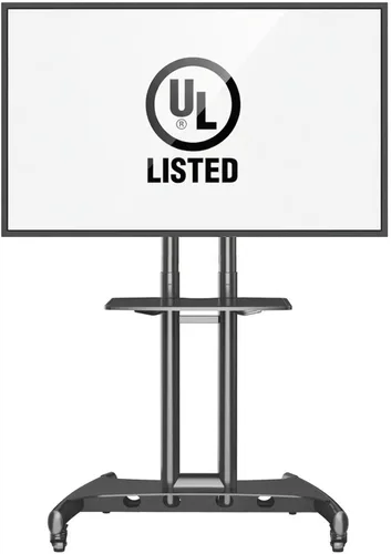 Vista 2 de North Bayou Universal Mobile soporte universal para carro de TV con soporte para pantallas de panel plano plasma LCD LED y pantallas de 32 a 65