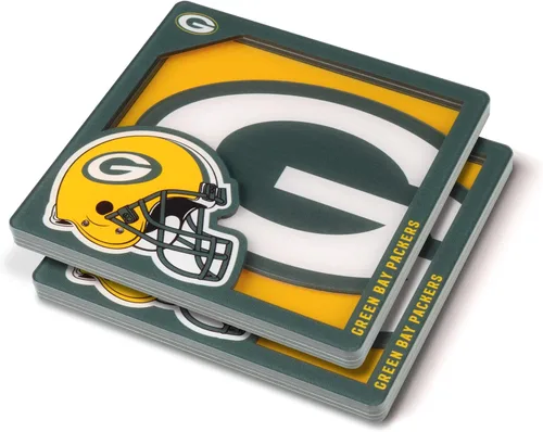 Vista 18 de YouTheFan NFL - Posavasos de la serie de logotipos en 3D