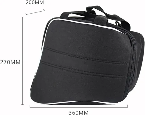 Vista 2 de MAKUTU Accesorios de bolsa para Kawasaki VERSYS 1000 ABS LT SE 2019 2020 2021 Motocicleta Bolsas de cola Bolsas internas