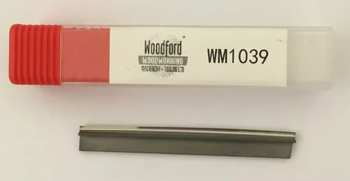 Vista 2 de Cuchillas cepilladoras HSS de 2-1/2 pulgadas - Se adapta a Festool HW65 y 488503 EHL 2.559 in - Paquete de 1