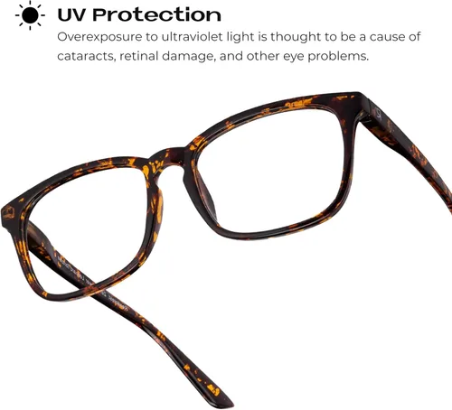 Vista 4 de Readerest Blue Light Reading Glasses - Lightweight Computer Glasses w/Spring Hinges - UV Protection, Anti Glare & Eye Strain