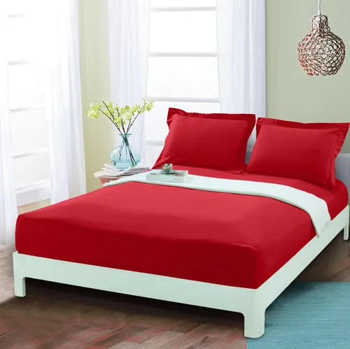 Vista 9 de Mocassi - Sábanas ajustadas de tamaño Twin con bolsillo profundo y efecto refrescante de hasta 16 pulgadas - Sábanas de lujo tipo hotel de 1800