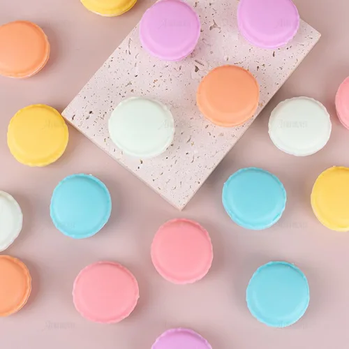 Vista 9 de AUEAR, Paquete de 18 cajas de macarrón, caja de dulces, organizador de almacenamiento de joyas