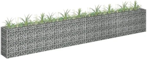 Vista 12 de Cama elevada, camas de jardín elevadas al aire libre, cama de jardín sobre el suelo, maceta de jardín de hierbas al aire libre, alta capacidad