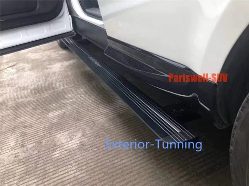 Vista 8 de Estribos eléctricos desplegables con pedales laterales y barra protectora para Mercedes Bens All New GLE V167 2019-2021