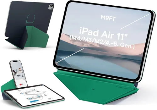 Vista 41 de MOFT Soporte dinámico para tablet compatible con iPad mini A17 Pro 2024 y iPad mini 6th A15 2021, funda magnética delgada para tablet con más de 20