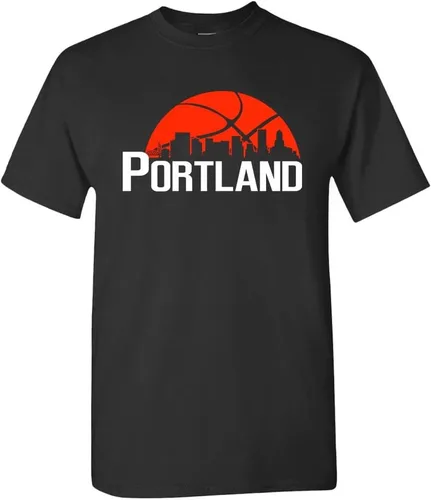 Vista 41 de Xtreme Apparrel Camiseta Team Cityscape Skyline para los fanáticos del baloncesto