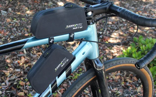 Vista 6 de DAWN TO DUSK TEKLITE TT 660 Gravel Bike Top Tube Bolsa de almacenamiento