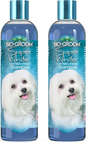 Vista 9 de Bio-Groom Champú súper blanqueador para perros, champú blanqueador para mascotas, suministros de baño para perros, lavado de cachorros, suministros