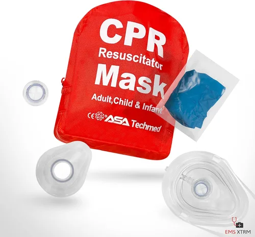 Vista 3 de EMS XTRM Preparación para emergencias con mini cangurera de primeros auxilios, bolsillos resistentes al agua, nailon resistente al desgarro, correa