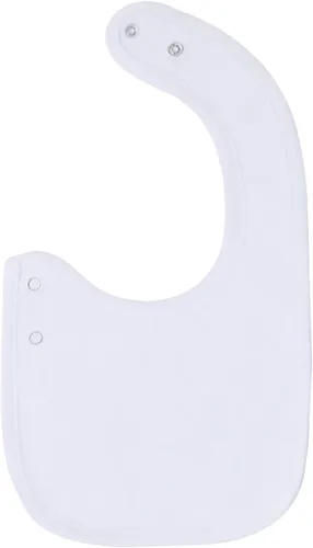 Vista 6 de Maiwa Paquete de 6 baberos de algodón impermeables con broches para bebés, niños y niñas, dentición babeo y alimentación