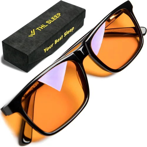 +1.0 +1.5 +2.0 +2.5 Orange Blue Light Blocking Reading Glasses for Better Sleep - Migraine Glasses for Women & Men