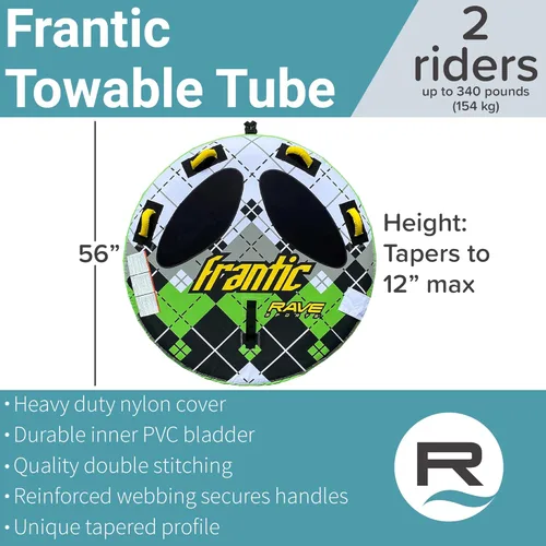 Vista 3 de RAVE Sports Frantic Boat Tubo remolcable